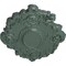 Ekena Millwork Kinsley Flowing Leaf Ceiling Medallion, Hand-Painted Cloud Burst, 30 3/8"W x 20 3/4"H x 1"P CM30KICBF - alternate 3